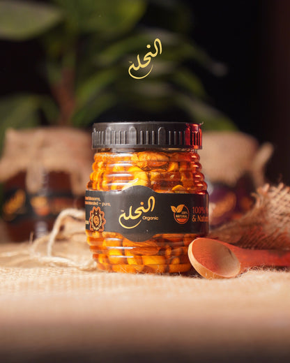 Honey with Premium Nuts (420g) + Free Wooden Spoon